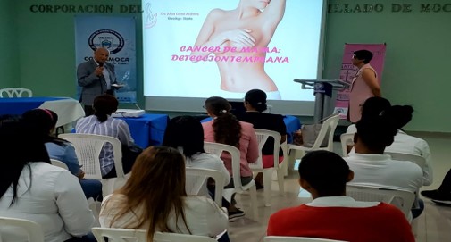 Charla sobre detección temprana del cáncer de mama