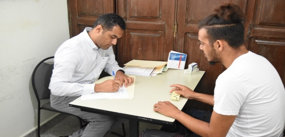 Registro y orientación de pacientes